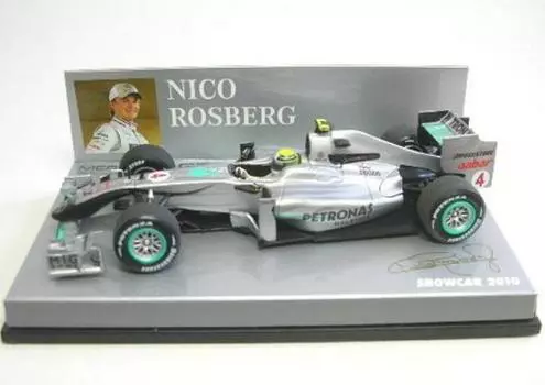 Mercedes GP Rosberg Show Car 2010 [MINICHAMPS/Minichamps] 1/43 N.