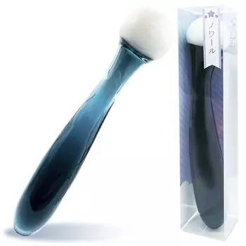 merci Crystal Gem Noir Дилдо Вагинальная тренировка Средний уровень Толстое стекло Гладкое ощущение введения