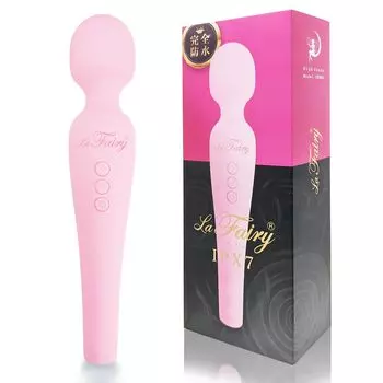 merci La Fairy розовый электрический массажер гладкий сильный высокой мощности перезаряжаемый USB беспроводной полностью водонепроницаемый IPX7 женщины для женщин