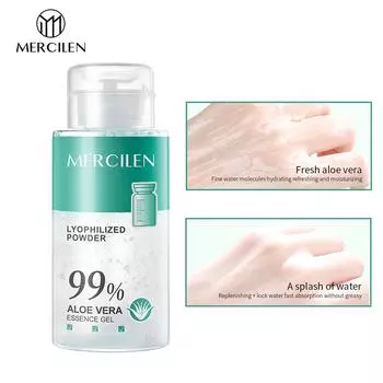 MERCILEN Aloe Vera Essence Gel 300 г Увлажняющий и увлажняющий крем после загара Уход за лицом Aloe Vera Gel Увлажняющий и увлажняющий эссенционный гель