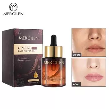 MERCILEN Ginseng Noble Woman Легкое масло 30 мл Увлажняющее и разбавленное укрепляющее против морщин увлажняющее эссенционное масло для тонких линий
