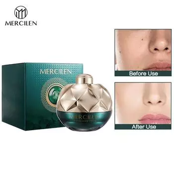 MERCILEN Укрепляющий восстанавливающий крем с коллагеном из морского винограда 30 г Осветляющий увлажняющий крем против морщин