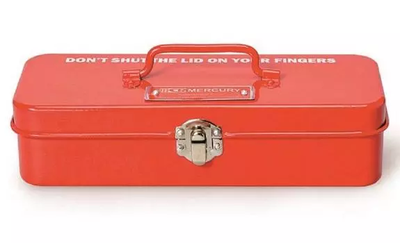 MERCURY Mini Tool Box Tool Box Pencil Case RED Red красный