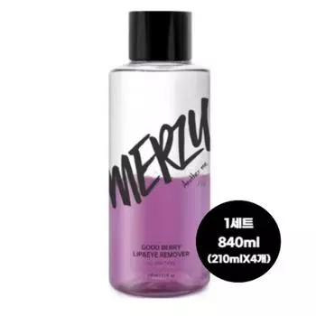 Merge Good Berry Lip & Eye Remover, 210ml, 1 set, 840ml