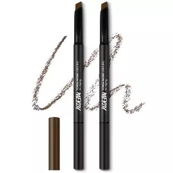 Карандаш для бровей Merge the First 0,3 г, B2 Pecan Brown, 2 шт.