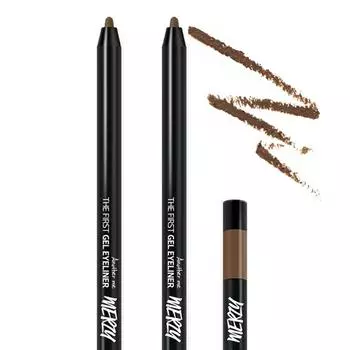 Merge the First Gel Eyeliner 0.5g, G6 Soft Brown, 2 pcs.
