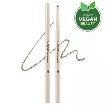 Merge the Skinny Embo Brow Pencil 0.07g, SB4 Milk Brown, 1 piece