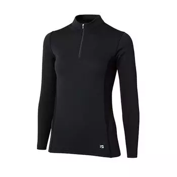 Merino Spin Thermo Zip Neck BK L W s чёрный