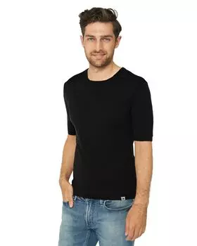 Мериносовая короткая термозапах Quick Merino S [DANISH ENDURANCE] мужская футболка, рукав, нижнее белье, дышащая, антибактериальная, устойчивая, сушка, шерсть,