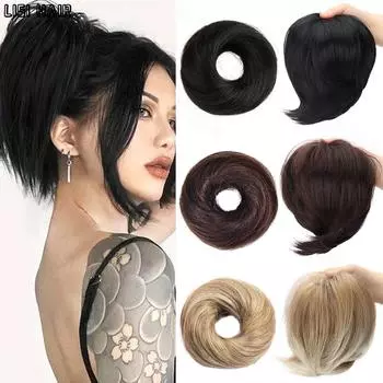 MERISIHAIR синтетические волосы пучок эластичный хвост наращивание волос аксессуары для женщин вечерние парик 20cm