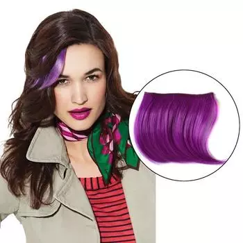 MERISIHAIR синтетический красочный парик с челкой красный фиолетовый термостойкие шиньоны короткий толстый парик для женщин косплей 13cm