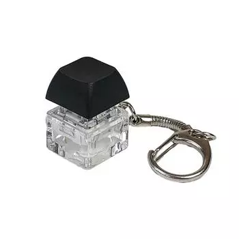 Merit +1 Muyu Декомпрессионный брелок Механическая клавиатура Кнопка Наконечник Клавиши Подвеска Игрушка-антистресс чёрный