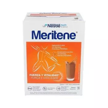 Meritene Brainxpert со вкусом мокко-кофе 4 флакона по 125 мл