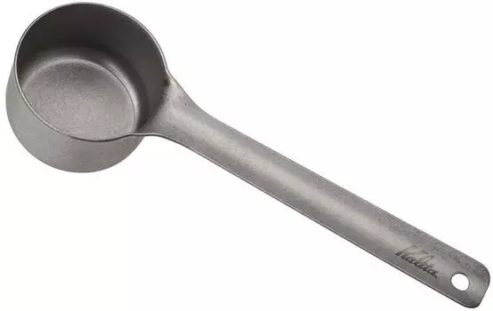 Мерка для кофе Kalita, нержавеющая сталь Blast L, матовая отделка TSUBAME и Kalita #44245, серебро