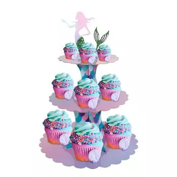 Mermaid Jellyfish Paper Lantern Disposable Tableware Mermaid Themed Birthday Party Decoration Kids DIY Wedding Party Supplies