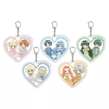 Mermaid Melody Pichi Pichi Pitch 02 Соединительный художественный акриловый брелок для ключей 5 шт. ВЕРСИЯ BOX. [Иллюстрация графика]