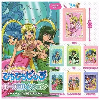Mermaid Melody Pichi Pichi Pitch Pouch Collection x All 7 Types Set Full Comp Gacha Gacha Capsule Toy