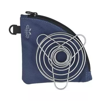 MERMOO YILAN Кофеварка для кемпинга на открытом воздухе Складная подставка Сумка для хранения в комплекте Кофеварка Vanette Легкий фильтр из нержавеющей стали