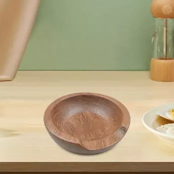 Мерная чаша для кофейных зерен для эспрессо и чайного листа Black Walnut Wood