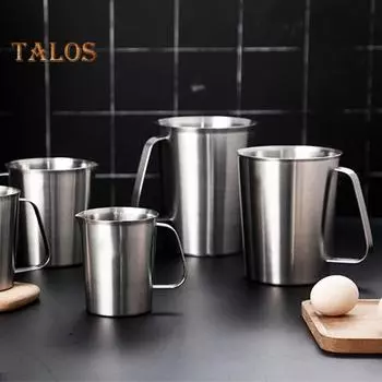 Мерная чашка для кофе, нержавеющий эргономичный дизайн, легкий и полезный мерный кувшин для пенного молока для кухни 1500ML