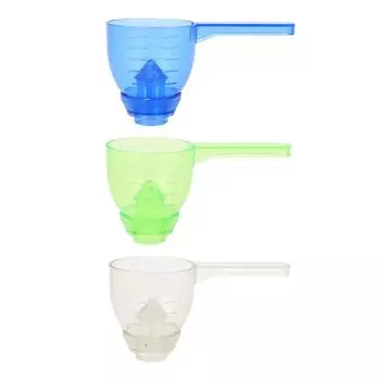 Мерная воронка со шкалой, противопроливная мерная ложка из АБС-пластика для кухонного инструмента Blue