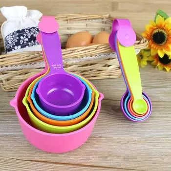 Мерные ложки Современная термостойкая мерная ложка 2 размеров Удобная ручка Мерная вложенная чайная ложка Мерная ложка L