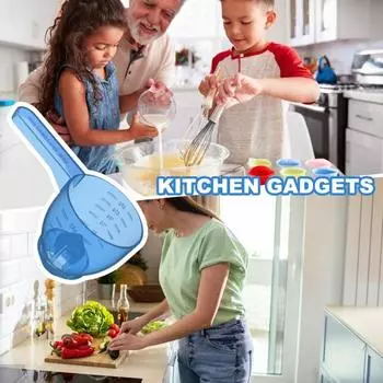 Мерные стаканы Штабелируемые Нескользящие ручки Точные измерения Легко читаемые Универсальные кухонные гаджеты