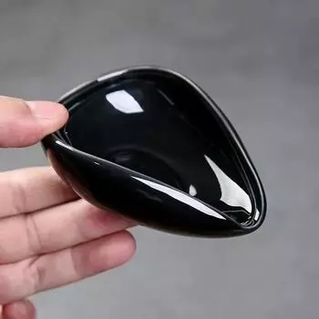 Мерный стакан для кофейных зерен Керамический поднос для взвешивания Дозирующий поднос для кофейного порошка Подходит для домашнего кафе Простые аксессуары для подноса для кофе