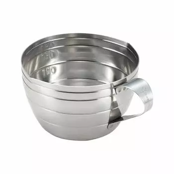 Мерный стакан из нержавеющей стали Cooking Iroha 200 мл YJ2771
