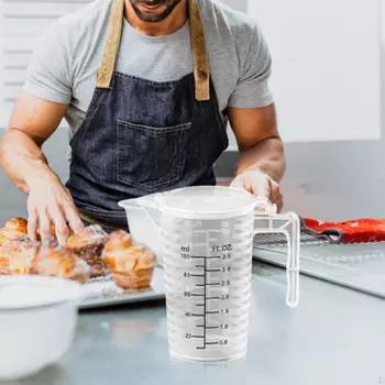 Мерный стакан с ручкой для весов и носиком, кувшин для воды для выпечки