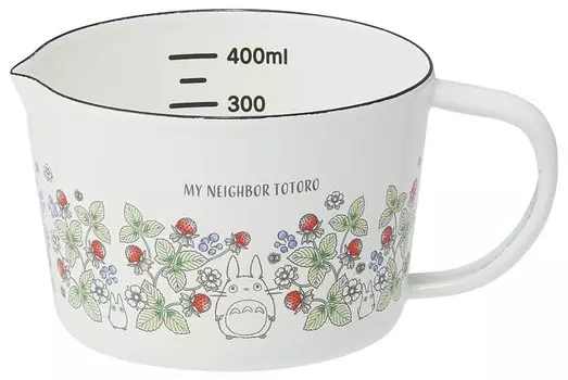 Мерный стаканчик с эмалью Skater My Neighbor Totoro 450 мл, мерный стакан ENMC5