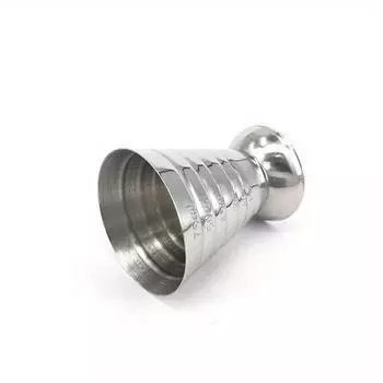 Мерный стаканчик шот из нержавеющей стали 75 мл, унция, джиггер, барный миксер для коктейлей и напитков, мерная чашка для ликера, мерник для мохито, кофейная кружка серебряный