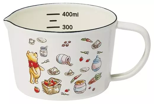 Мерный стаканчик Skater Enamel 450 мл Мерный стакан Disney Winnie the Pooh ENMC5-A