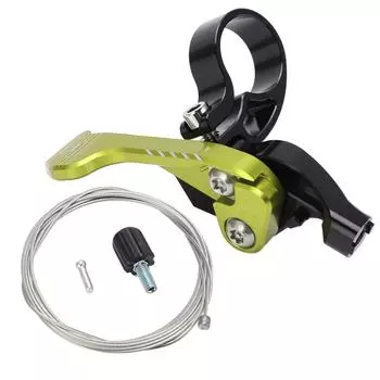 MEROCA Велосипедный подъемный трубопроводный контроллер для сиденья велосипеда, переключатель для телескопического подседельного штыря, черный, зеленый разноцветный