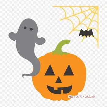 Мероприятия на Хэллоуин, Хэллоуин, термопереносная печать, виниловые нашивки, наклейки для одежды, аппликации «сделай сам», моющиеся нашивки