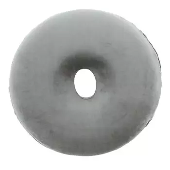 Подушка Merry Night, подушка для сиденья из пеноматериала с эффектом памяти, серая, диаметр около 40 см, накидка на стул из уретана в форме пончика, подушка для гостиной, работа из дома, дом серый