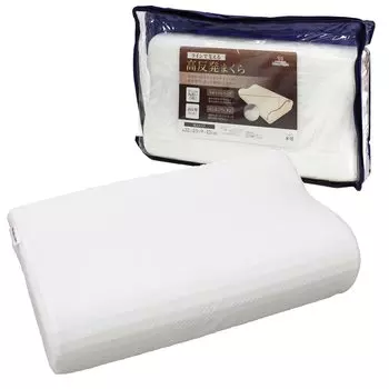 Merry Night High Resilience 32 x 53 Cervical Support Supported by Lines MA32536 Pillow, Pillow, Ivory, Approx. cm, Urethane, Wave-shaped