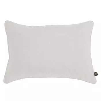 Merry Night Pillow Cover Brushed Herringbone Pattern Gray 43 x 63cm Zipper Type Easy to Put Pillow In Cotton Furano Fabric Soft and Warmth Not Shying