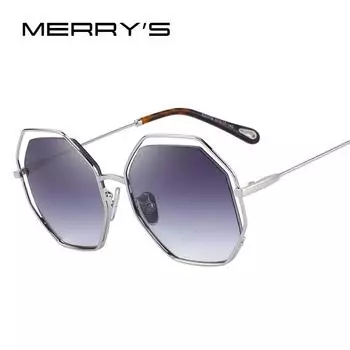 MERRY S DESIGN Женские солнцезащитные очки бабочки с градиентом UV400 Защита S 6326 розовый