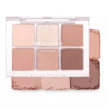 Палитра теней для век Merry Saved Daily, оттенок 02 Twig Rose, 1 шт.