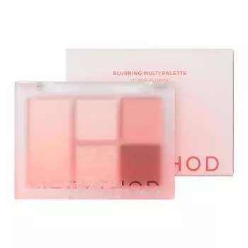 Палитра теней Merry Sod Blurring Multi, 02 Pink Flower, 1 шт.