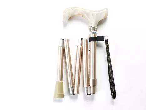 Merry Sticks Royal Crystal Crystal Stick Folding Cane Champagne Gold / (EZjoint) / / /