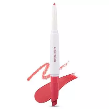 Merry Sword Lil’ Edge Dual Lipstick, Own Coral, 0.95g, 1 piece