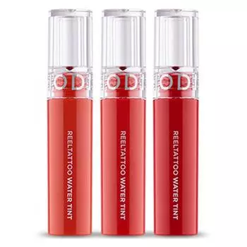 Merry Sword Lil Tattoo Water Lip Tint 2.7gx 3 вида набор, SET2 Scarlet Coral + Sweet Pearl Simone + Crimson Red, 1 набор