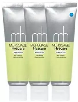 Mersage Hiscare A Грейпфрут Мята 80 г Набор из 3 шт.