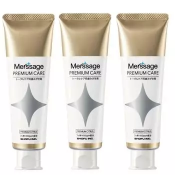 Mersage Premium Care 80 г 1450 частей на миллион x 3 [Shofu] (Стоматологический эксклюзив/квази-лекарство)
