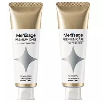 Mersage Premium Care 80 г 1450 частей на миллион x 2 [Shofu] (Стоматологический эксклюзив/квази-лекарство)