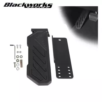 Мертвая педаль подножки водителя левая боковая панель для Jeep Wrangler JL JLU 4XE 2018-2025 гг. для Gladiator JT Anti-Slip DH-1092-BK чёрный