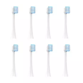 MERUYOO электрическая сменная совместимая с мягкой сверхтонкой белой полировкой 8 шт. насадок для зубной щетки для Panasonic