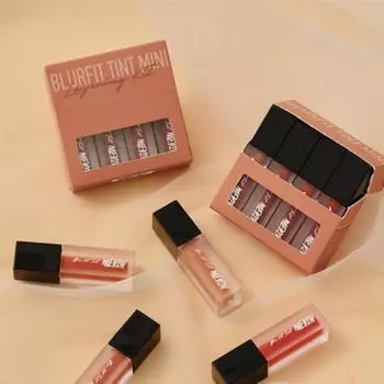 Merzy Blurfit Tint Mini Layering Kit 1,5 г * 4 шт., 2 типа 1. Warm Kit